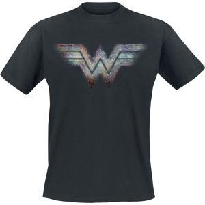 Wonder Woman 1984 - Retro Logo Tričko černá