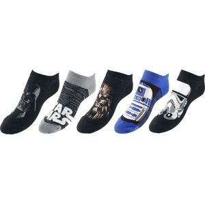 Star Wars Characters Ponožky vícebarevný