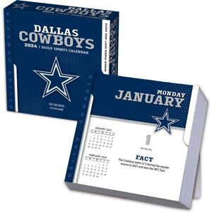 NFL Dallas Cowboys - Abreißkalender Stolní kalendář vícebarevný