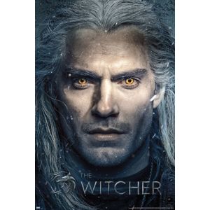 The Witcher Close Up plakát vícebarevný