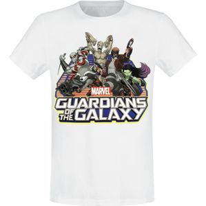 Strážci galaxie Comic Group Tričko bílá