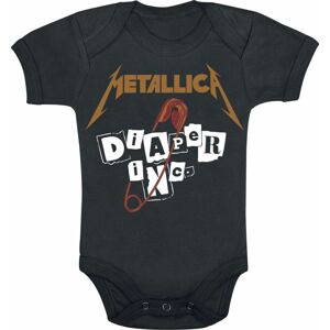 Metallica Kids - Diaper Inc body černá
