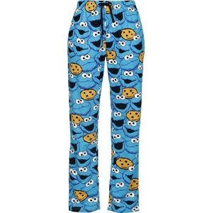 Sesame Street Krümelmonster - Face Pyžamové nohavice modrá