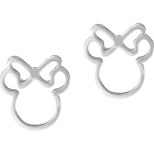 Mickey & Minnie Mouse Disney by Couture Kingdom - Minnie Outline sada náušnic stríbrná