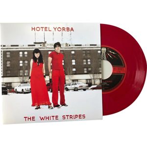 The White Stripes Hotel Yorba 7 inch-SINGL červená