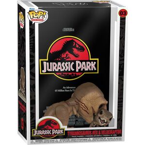 Jurassic Park Funko POP! Movie Poster - Tyrannosaurus Rex & Velociraptor Sberatelská postava vícebarevný
