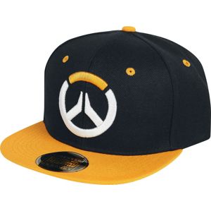 Overwatch Logo kšiltovka cerná/oranžová