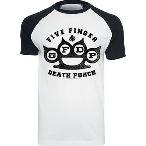 Five Finger Death Punch Brass Knuckles Tričko bílá/cerná
