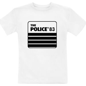 The Police 83 Tour detské tricko bílá