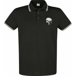 The Punisher Skull Polo tričko černá