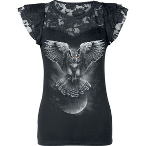Spiral Wings Of Wisdom Dámské tričko černá