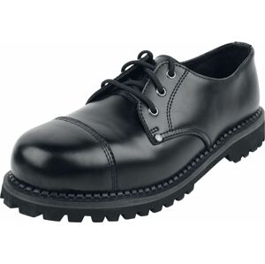 Black Premium by EMP Černé boty na šněrování boty černá