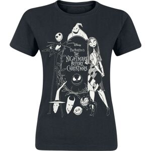 The Nightmare Before Christmas Nightmare Band Dámské tričko černá