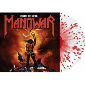 Manowar Kings of Metal LP potřísněné