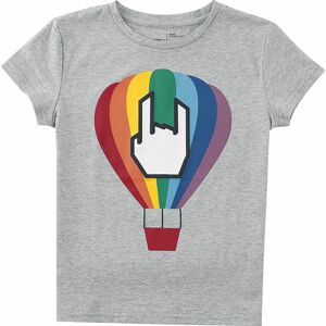 EMP Stage Collection Dětské tričko s balónky a rock hand detské tricko šedá