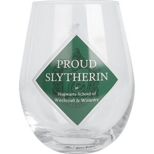 Harry Potter Slytherin sklenicka průhledný
