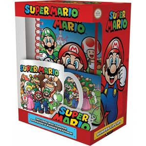Super Mario Geschenk-Set Fan balícek vícebarevný