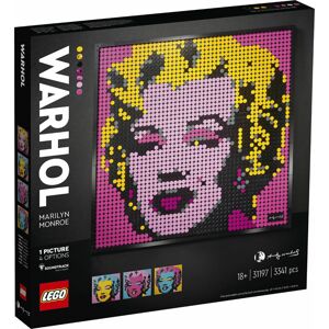 Marylin Monroe 31197 - Andy Warhol's Marilyn Monroe Lego standard