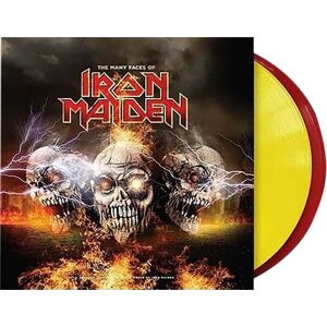 V.A. Many faces of Iron Maiden 2-LP žlutá/cervená