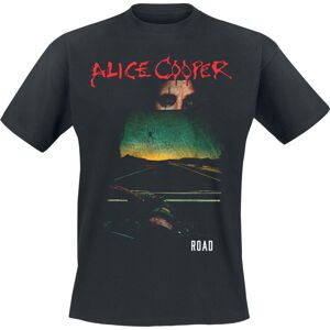 Alice Cooper Road Cover Tracklist Tričko černá