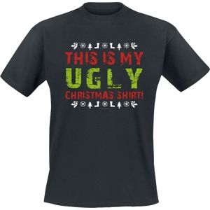 This Is My Ugly Christmas Shirt! Tričko černá