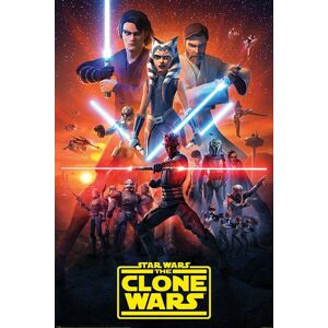 Star Wars Clone Wars - The Final Season plakát vícebarevný