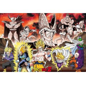 Dragon Ball Group Cell Arc plakát vícebarevný