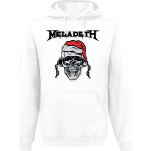 Megadeth Santa Vic Mikina s kapucí bílá