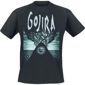 Gojira Elements Tričko černá