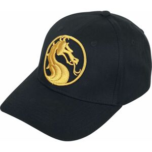Mortal Kombat 11 - Dragon Logo Baseballová kšiltovka černá
