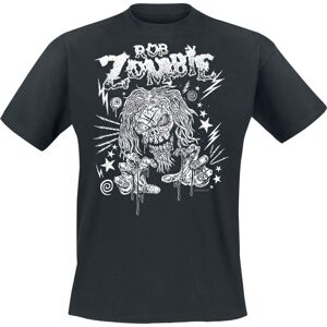 Rob Zombie Devil Made Me Tričko černá