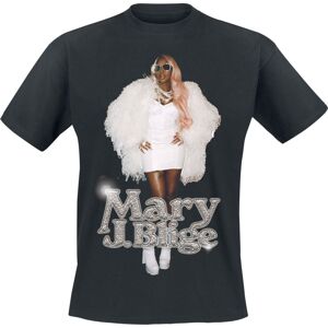 Mary J. Blige Photo Glossy Tričko černá