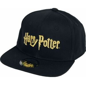 Harry Potter Gold Logo kšiltovka černá