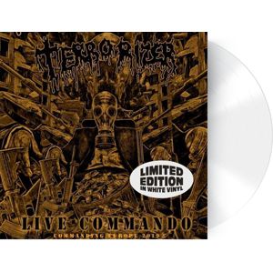 Terrorizer Live Commando LP bílá