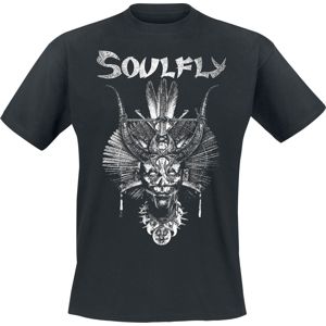 Soulfly Tribe Tričko černá