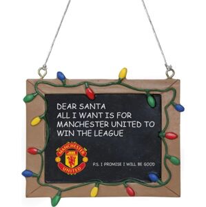 Manchester United Tafelschild Vánocní ozdoba - koule vícebarevný