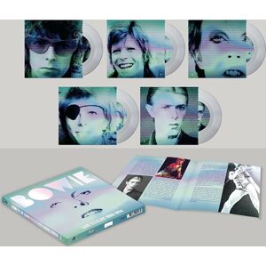 David Bowie Live singles 1969-1974 5 x 7“ bílá