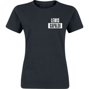 Lewis Capaldi PP Logo Dámské tričko černá