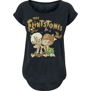 The Flintstones Pebbles & Bambam Dámské tričko černá