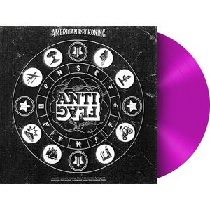 Anti-Flag American reckoning LP růžová