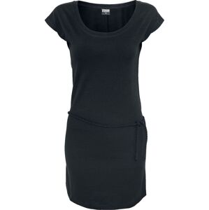 Urban Classics Ladies Slub Jersey Dress Šaty černá