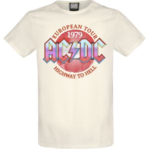 AC/DC Amplified Collection - Vintage 79 Tričko šedobílá