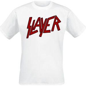 Slayer Logo Tričko bílá