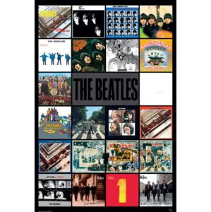 The Beatles Albums plakát vícebarevný