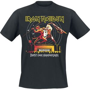 Iron Maiden Beast Over Hammersmith Eddie & Devil Tričko černá