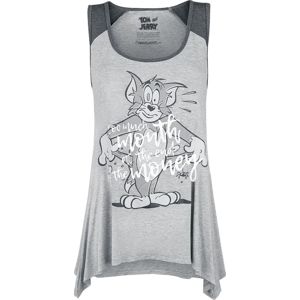 Tom und Jerry Too Much Month dívcí top skvrnitá světle šedá / tmavě šedá skvrnitá