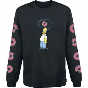 Billabong Simpsons Donut Tričko s dlouhým rukávem černá
