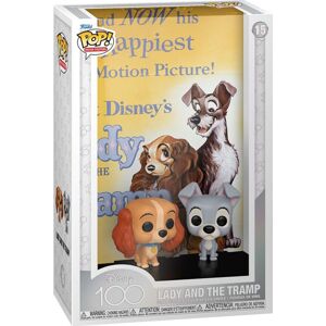 Susi & Strolch Vinylová figurka č.15 Disney 100 ¨Funko Pop! Movie poster - Susi and Strolch Sberatelská postava vícebarevný