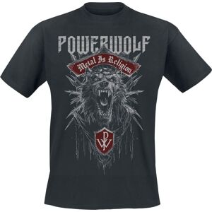 Powerwolf Chaos Crest Tričko černá
