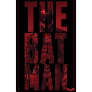 Batman The Batman - Type Cut Away plakát cerná/cervená